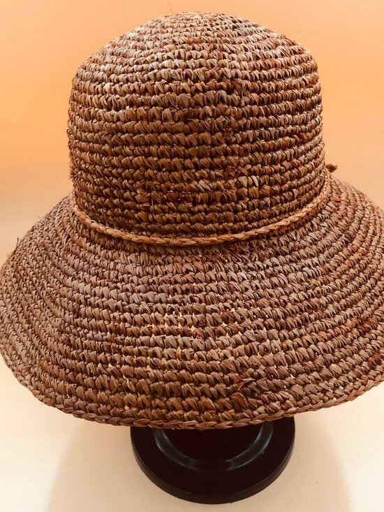 San Diego Hat Co. Woven Raffia Sun Hat – Coastal Grandma Resort Style | Warm Bro main image 7